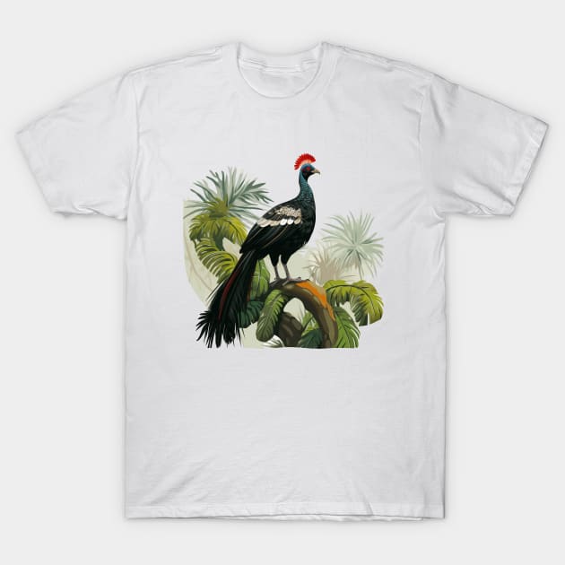 Horned Guan T-Shirt by zooleisurelife